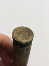 Load image into Gallery viewer, Original WW1 / WW2 British Army SMLE Lee Enfield Rifle Brass Oil Bottle
