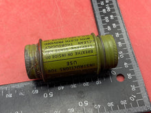 Load image into Gallery viewer, Original British Army Anti-Dimming Ointment Tin - Korea War Era - Dated 1952
