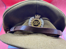 Load image into Gallery viewer, Original British Army Officers&#39; Royal Engineers Service Dress Cap - EIIR
