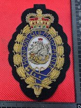 Load image into Gallery viewer, British Army Bullion Embroidered Blazer Badge - Unknown Regiment
