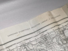 Charger l&#39;image dans la galerie, Original WW2 French Army Map of Angoulême, France
