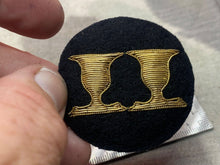 Load image into Gallery viewer, Unknown Large Size Bullion Blazer / Cap Badge
