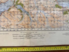 Original WW2 British Army GSGS Map of Scotland - Sound of Mull - The Militaria Shop