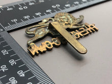 Load image into Gallery viewer, Original British Army WW2 The King&#39;s Own (Royal Lancaster) Regiment Cap Badge
