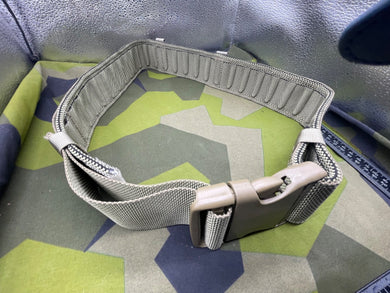 Original British Army PLCE Light Olive Belt - with Quick Release Buckle - The Militaria Shop