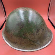 Charger l&#39;image dans la galerie, Original British / Canadian Army WW2 Soldiers Military Combat Mk3 Turtle Helmet
