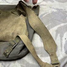 Load image into Gallery viewer, Original WW2 British Army / RAF 37 Pattern Webbing Small Pack &amp; L Straps Set
