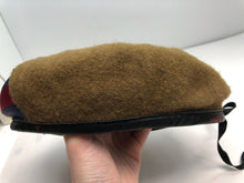 Charger l&#39;image dans la galerie, Genuine British Army Khaki Guards Regimental Beret Hat - Size 59cm
