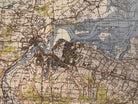 Original WW2 British Army GSGS OS Map of England - Chatham & Maidstone - The Militaria Shop