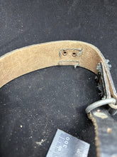 Load image into Gallery viewer, Original German Army WW2 Style Solider Equipment Leather Y Straps
