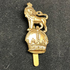 Original WW2 British Army Cap Badge - Royal Devonshire Yeomanry - The Militaria Shop