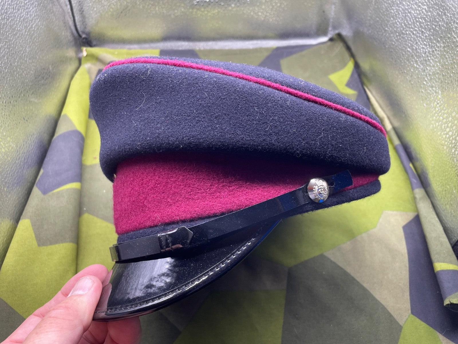 Original British Army - Women's Royal Army Medical Corps Peaked Cap - Size 53cm - The Militaria Shop