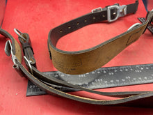 Load image into Gallery viewer, Original Post WW2 German Army Y-Straps in Leather with Metal Fittings
