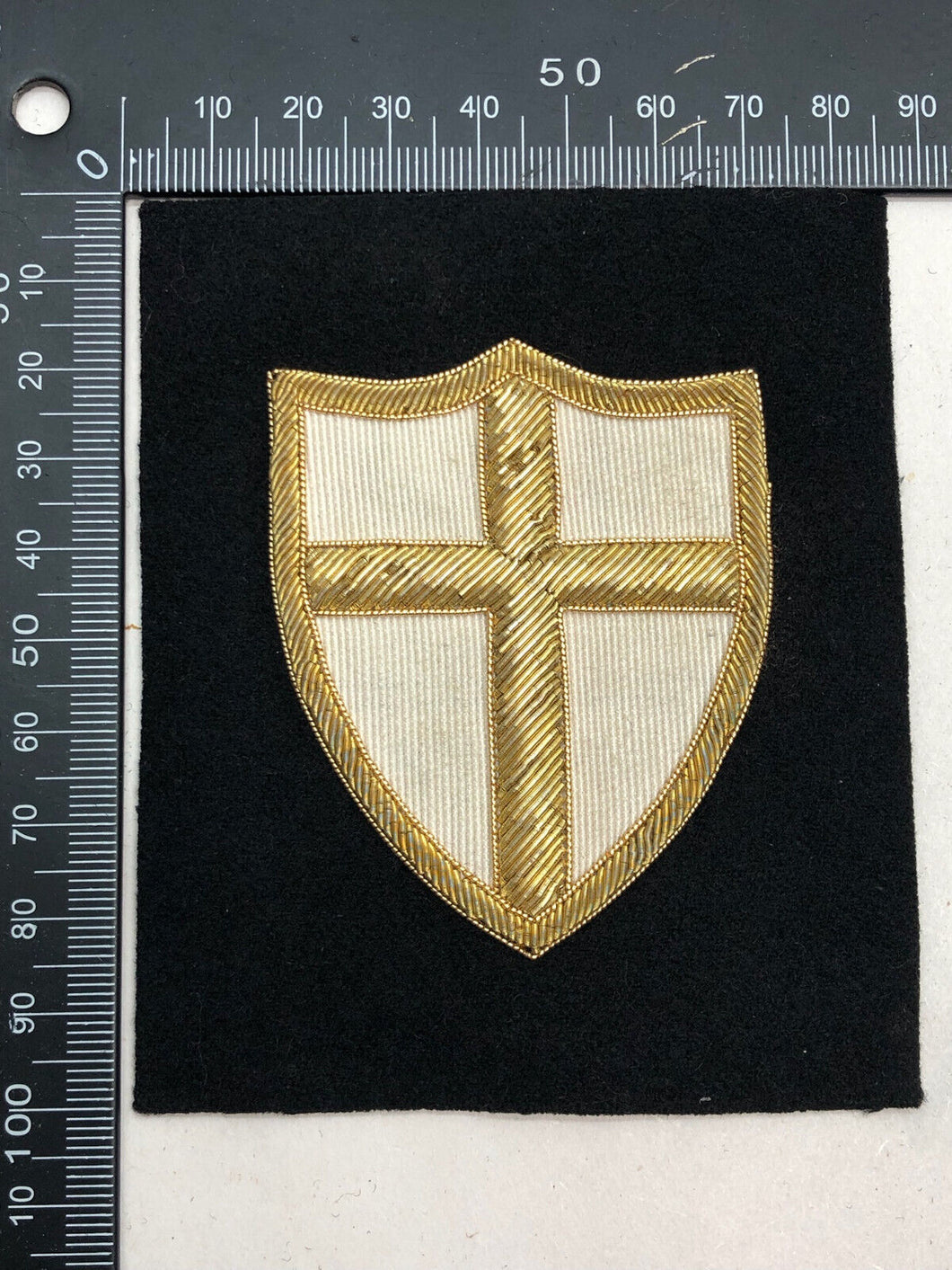 British Army Bullion Embroidered Blazer Badge - 8th Army Group