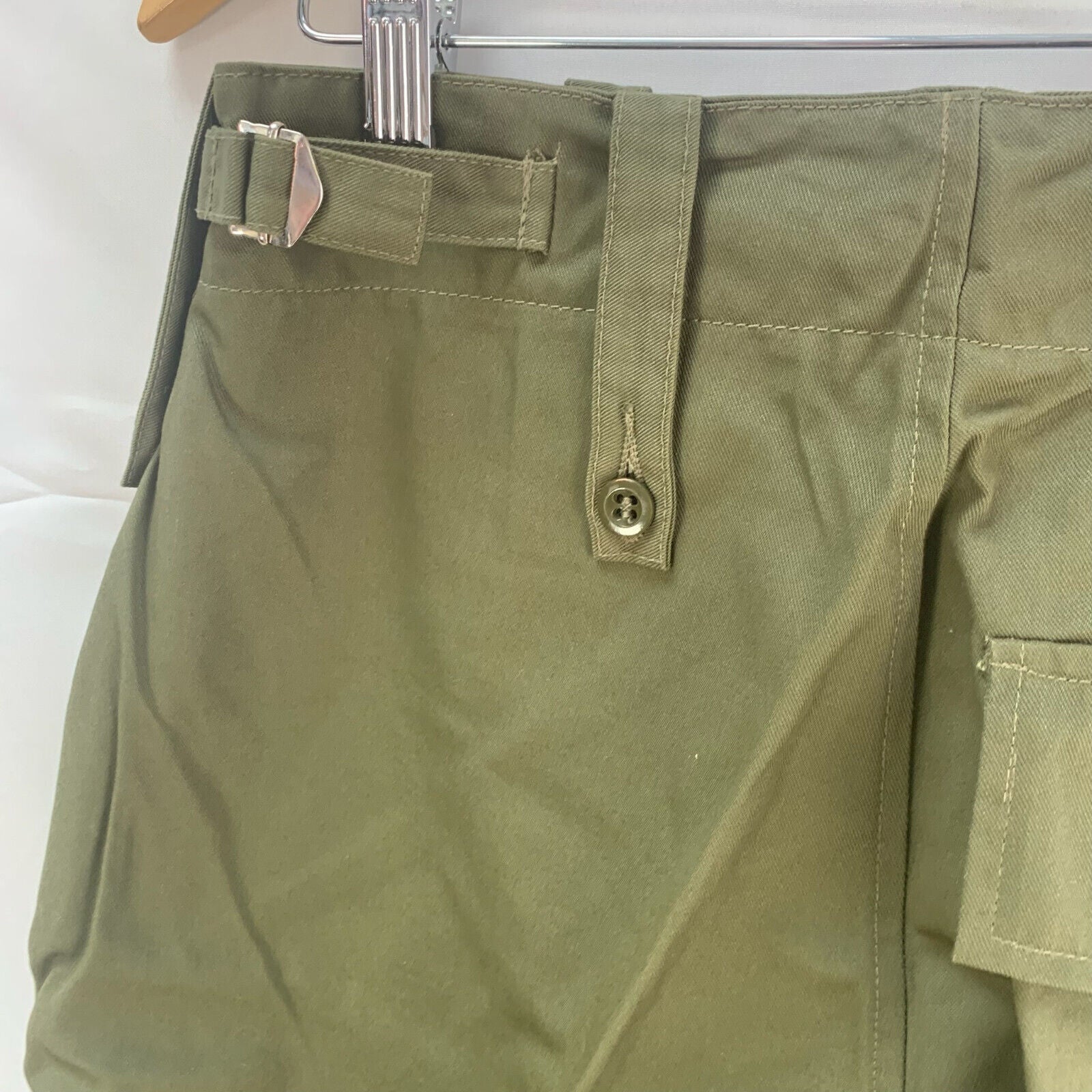 British Army Men's OD Green Lightweight Combat Trousers - Size 79/76/104 - The Militaria Shop