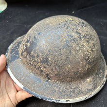 Charger l&#39;image dans la galerie, Original WW2 British Home Front Civil Defence Warden&#39;s Helmet - Complete - Named
