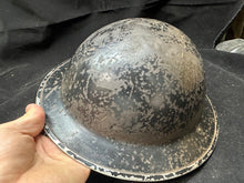 Load image into Gallery viewer, Original WW2 British Civil Defence Home Front Mk2 Brodie Helmet
