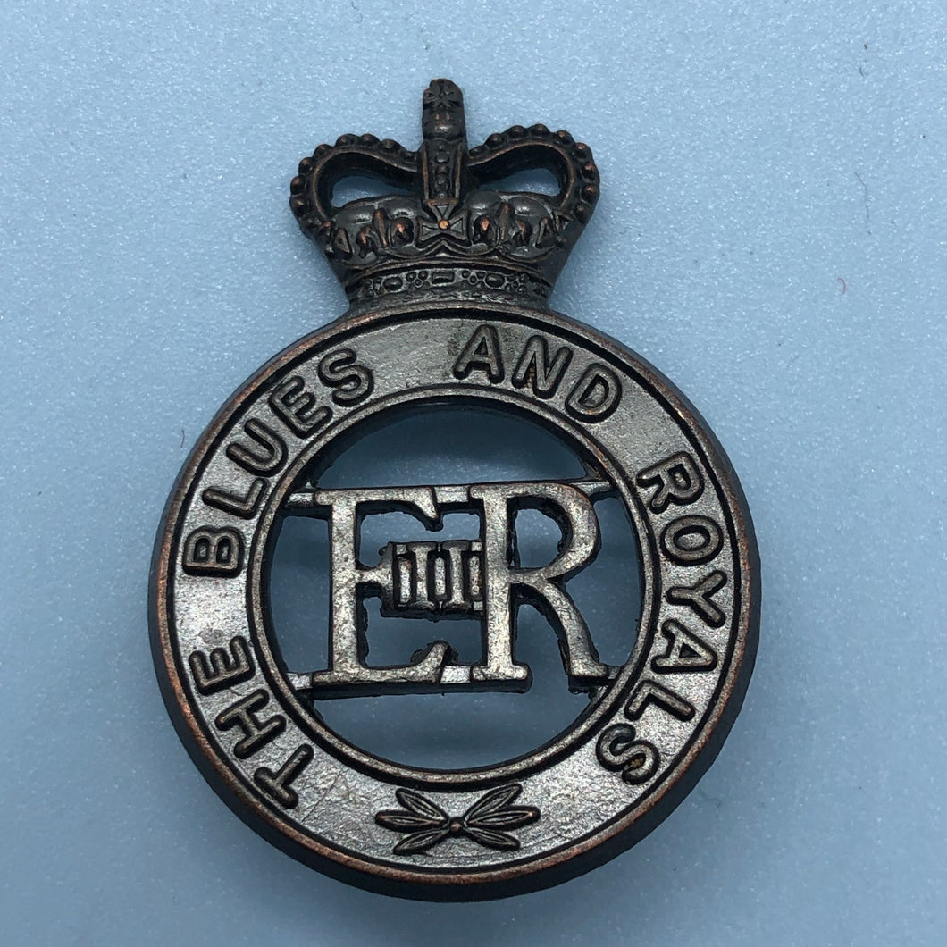 Original British Army Cap Badge - Blues and Royals - The Militaria Shop