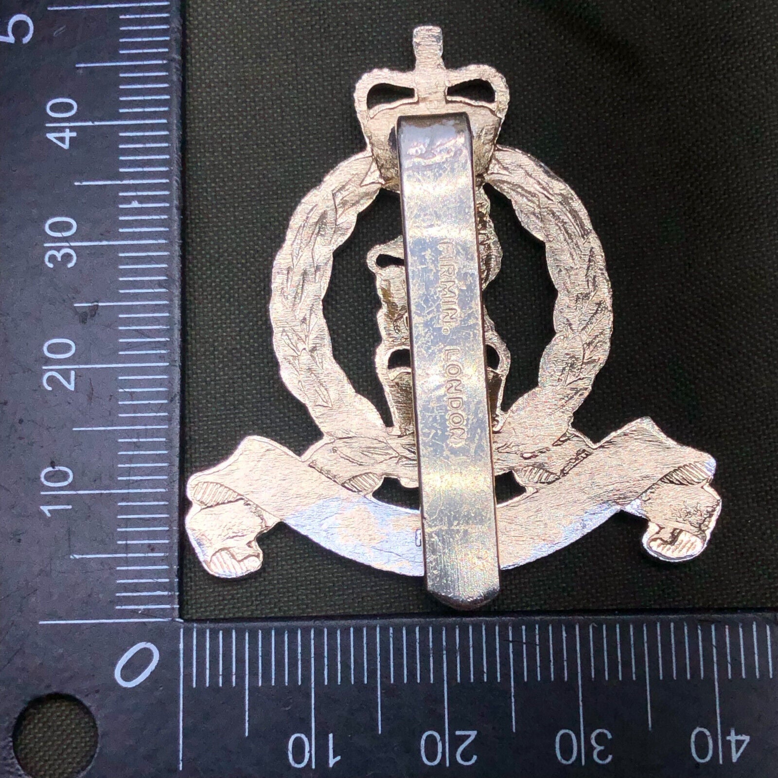 Genuine British Army Adjutant General’s Corps AGC Cap Badge - The Militaria Shop