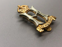 Load image into Gallery viewer, Genuine British Army 11th Hussars Cap Badge
