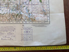 Original WW2 British Army OS Map of Great Britain - Preston Blackpool Southport - The Militaria Shop