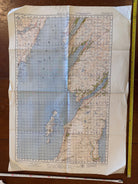 Original WW2 British Army GSGS Map of Scotland - Sound of Jura - The Militaria Shop