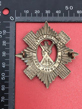 Load image into Gallery viewer, WW1 British Army Cap Badge - 6th Volunteer Batallion Royal Scots
