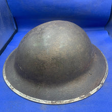 Load image into Gallery viewer, Original WW2 Mk2 British Army Brodie Combat Helmet
