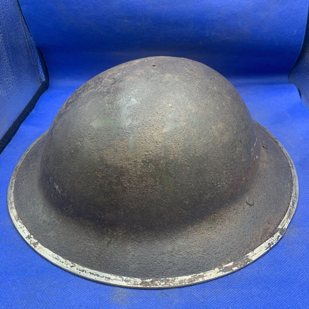 Original WW2 Mk2 British Army Brodie Combat Helmet