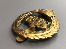 Load image into Gallery viewer, Original British Army WW2 Cap Badge - 2nd Dragoon Guards (The Bays)
