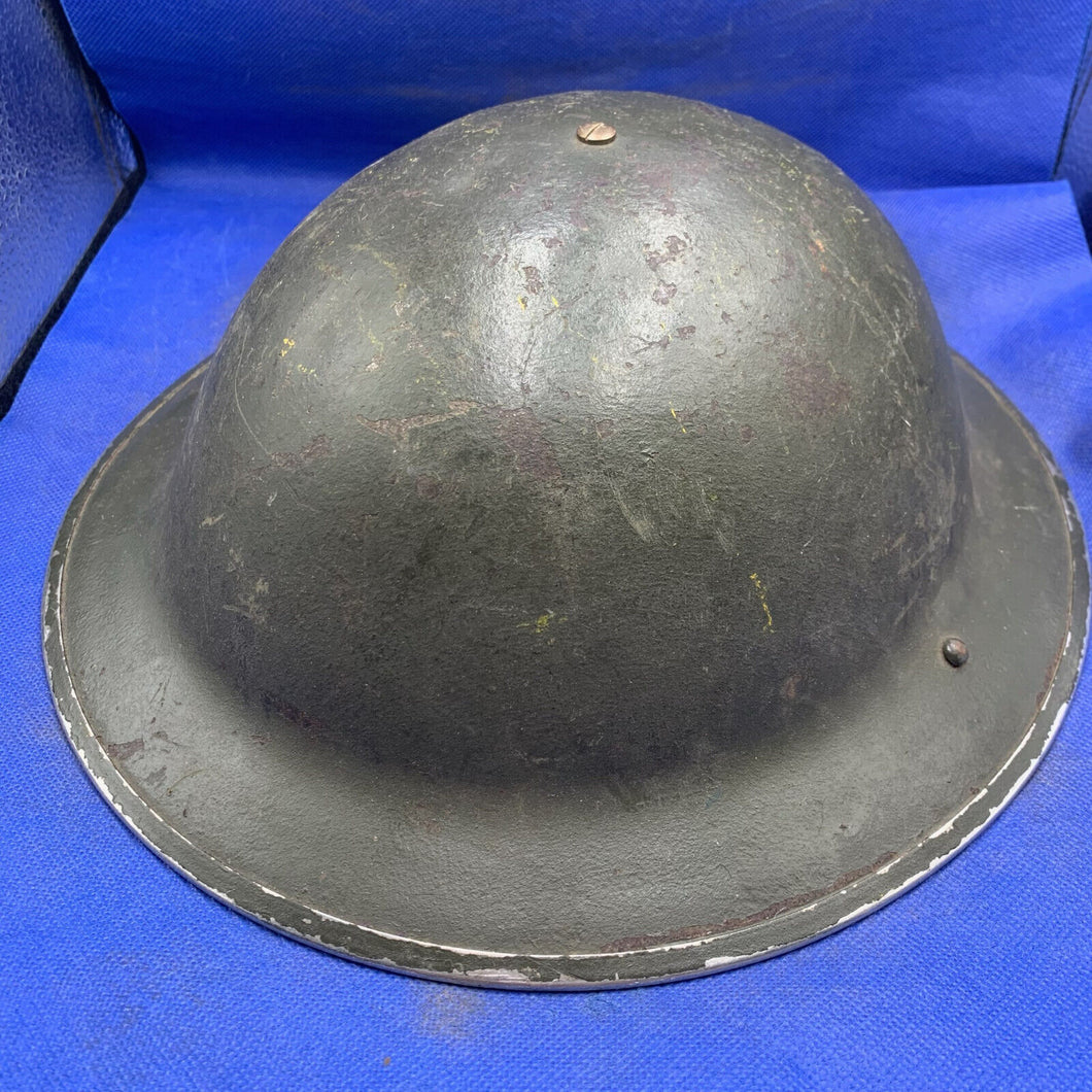 Original WW2 British Army Mk2 Combat Helmet & Liner Set