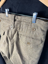 Load image into Gallery viewer, Original British Army Battledress Trousers - 32&quot; Waist - 30.5&quot; Inside Leg
