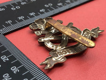 Load image into Gallery viewer, Original WW2 British Army North Stafford Regiment Cap Badge
