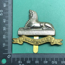 Load image into Gallery viewer, Original British Army Cap Badge - The Lincolnshire Regiment
