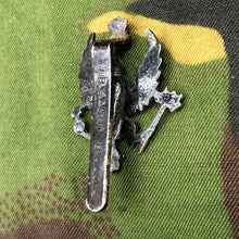 Load image into Gallery viewer, Genuine British Army Staybrite Cap Badge - 14th/20th King&#39;s Hussars - The Militaria Shop
