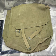 Load image into Gallery viewer, Original WW2 British Army 37 Pattern Webbing Large Pack - Wartime Dated
