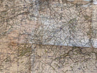 Original WW2 British Army GSGS Map of Scotland - Edinburgh - The Militaria Shop