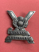 Load image into Gallery viewer, Genuine British Army Lowland Regiment Cap Badge
