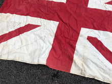 Load image into Gallery viewer, Original WW2 British Union Jack Flag  - Craft Paper Parts - 107cm x 78cm
