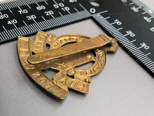 Load image into Gallery viewer, Original WW2 New Zealand RAOC Royal Army Ordnance Corps Cap Badge
