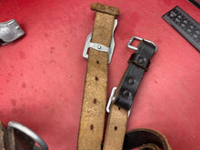 Load image into Gallery viewer, Original Post WW2 German Army Y-Straps in Leather with Metal Fittings
