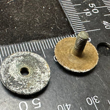 Load image into Gallery viewer, Original WW2 British Army Early Helmet Liner Nut &amp; Screw Set
