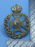 Original WW1 / WW2 British Army Bermuda Rifle Corps Cap Badge - The Militaria Shop