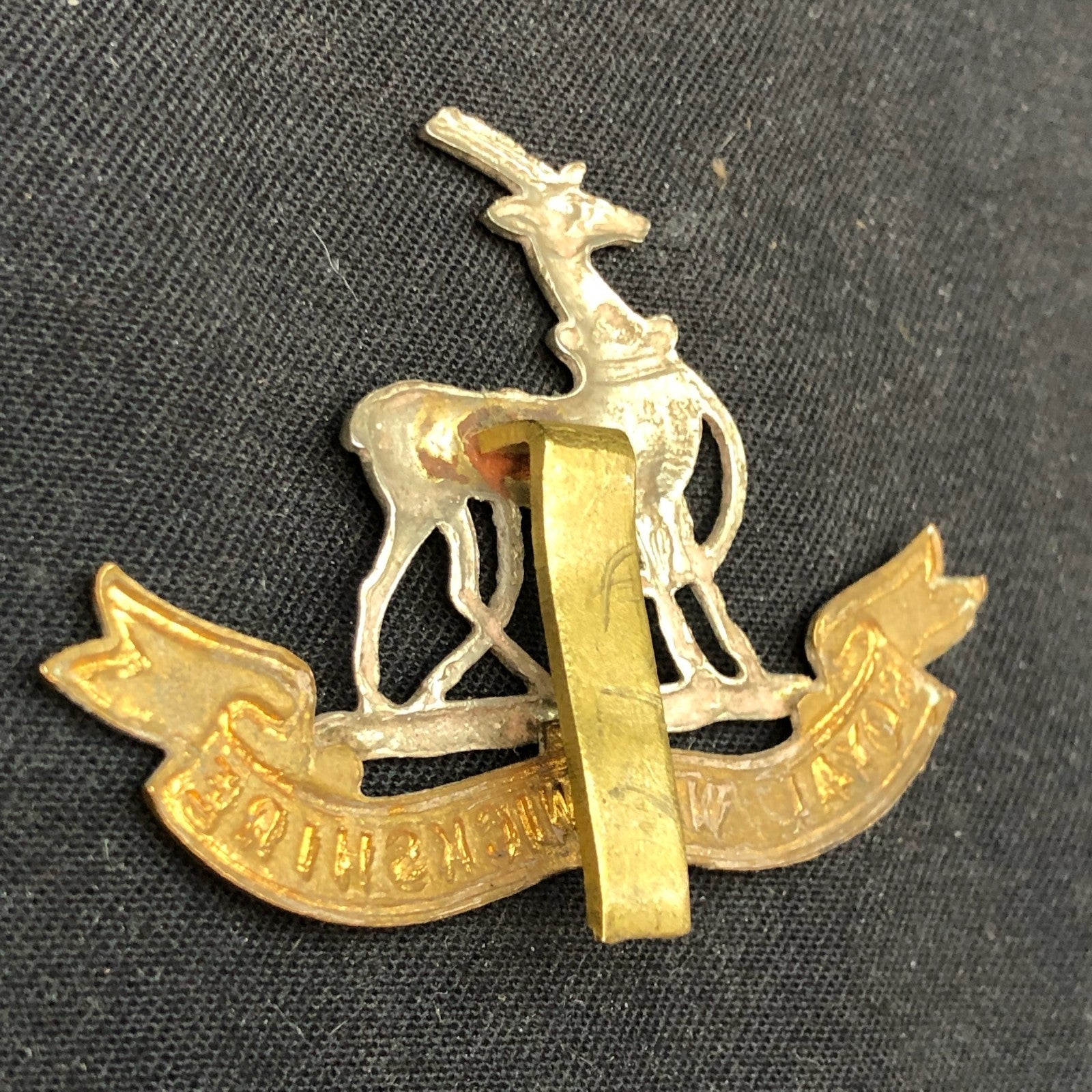 Original WW2 British Army Cap Badge - Royal Warwickshire Regiment - The Militaria Shop