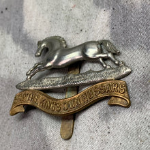 Charger l&#39;image dans la galerie, Original WW2 British Army Cap Badge - 3rd The King&#39;s Own Hussars
