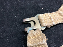 Load image into Gallery viewer, Original WW2 British Army 37 Pattern Khaki L-Straps Webbing - Wartime Dated
