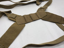 Lade das Bild in den Galerie-Viewer, Original WW2 British Army 37 Pattern Stretcher Bearer Straps 1945 Dated
