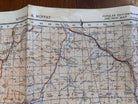 Original WW2 British Army OS Map of Great Britain - Nithsdale & Moffat - The Militaria Shop