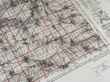 Load image into Gallery viewer, Original WW2 German Army Map of Reims, France
