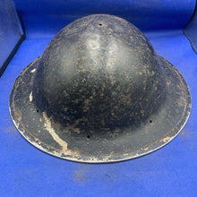 Load image into Gallery viewer, Original WW2 Mk2 British Army Brodie Combat Helmet
